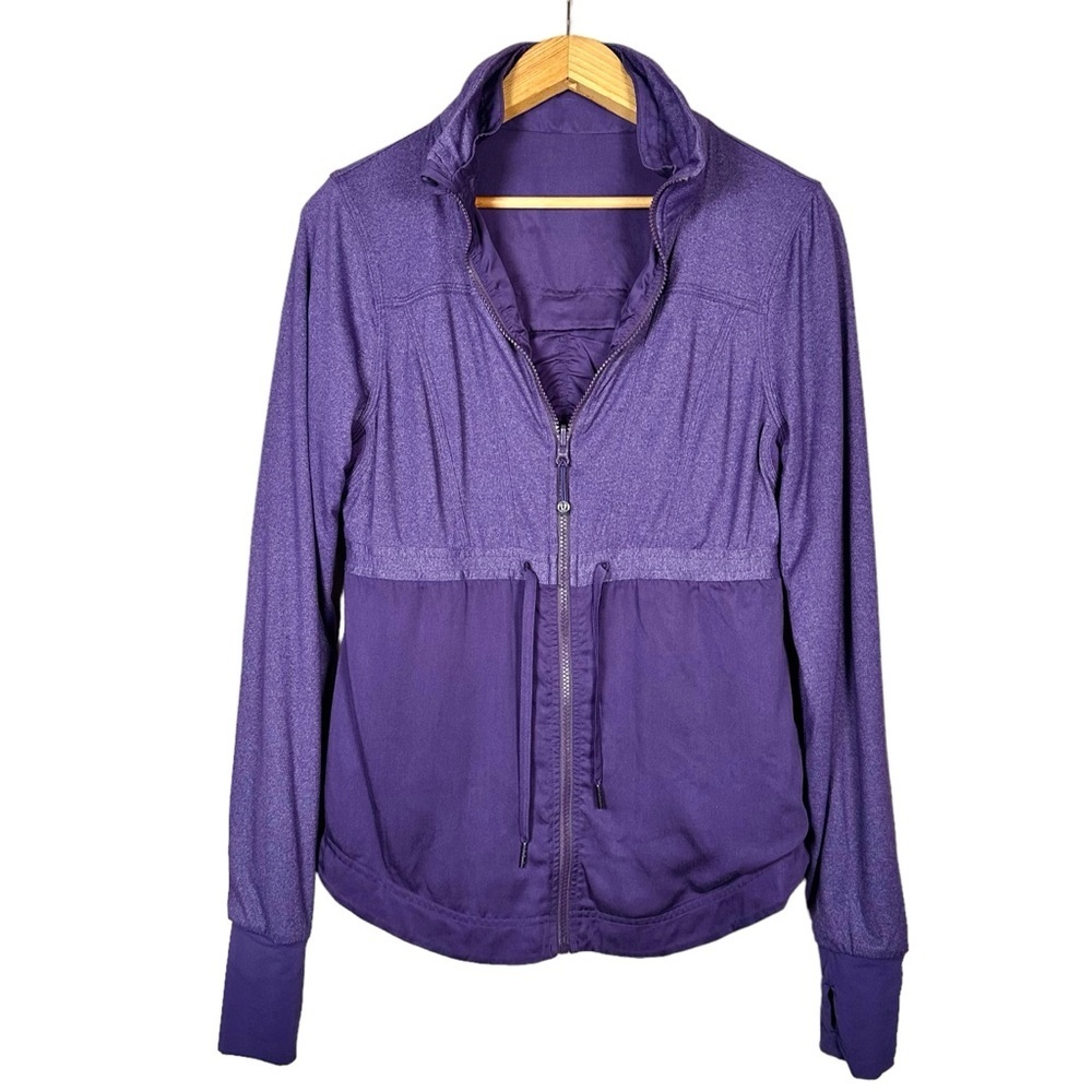 LULULEMON Inner Peace Reversible Jacket in Concord Grape - Picture 4 of 16